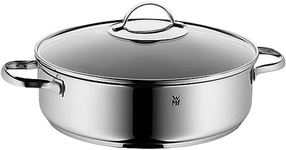 0761406380 Serving And Braising Pan With Glass Lid Diameter 28 Cm. Huge Savi