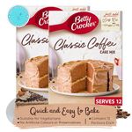 Rich Coffee Betty Crocker Cake Mix 425g x2