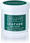 Renapur Leather Balsam, Natural Balm, Conditioner and Restorer 200 ml – Leather Care and Protection for Sofas Furniture Shoes Bags Car Seats Saddlery and Tack (Original) – Packaging May Vary