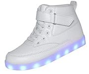 Voovix Kids LED Light up Shoes USB 