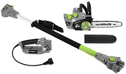 Earthwise 2-in-1 Convertible Pole Chain Saw, 10"