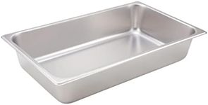 Winco 4-Inch Pan, Full, Stainless S