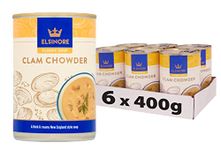 Elsinore Clam Chowder Soup with Vegetables & Clams 400g (Pack of 6)