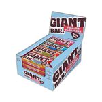 Giant Bars Flapjack Mix Berry (Pack of 20) - Vegetarian Oat Bars, Snack Bars, Flapjack Bars UK | Flapjacks Bulk Flapjacks Multipack | Healthy Snack Bars & Fruit Bars | Snack Bars Bulk Protein Snacks