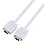 TERA BYTE Meter VGA to VGA Converter Adapter Cable (White) (1.5 M)