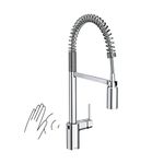 Moen 5923EWC Align Motionsense Wave Sensor Touchless One-Handle High Arc Pulldown Kitchen Faucet, Chrome