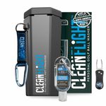 Clean Flight Premium Golf Ball Washer - Portable Cleaner for Golf Bag or Cart and Divot Tool Combo Pack - Best Golf Accessories Gifts for Men & Women.
