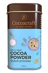 Cocoacraft Dark Cocoa Powder with 20% Cacao Butter (200g) 100% Dutch Process |Handmade Artisanal Cocoa Powder from Kerala | Used in Baking, cooking, etc.