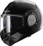 LS2, Advant Modular Flip Front Motorcycle Helmet. ECE 22.06 Certified. Complete With Pinlock and Luxury Camo Backpack Style Carry Bag. Gloss Black. XL