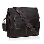HLC Leather briefcase 16 Inch Lapto