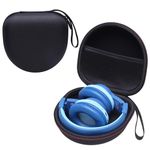 Kids Headphones Case for iClever HS19/BTH12/noot products/EarFun/Candy Bila/IMYB Foldabe Kids Headphones, Black (Case Only)