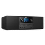 PHILIPS Micro Music System TAM6805 50W All-in-One with Internet Radio, Bluetooth, Spotify Connect, USB, CD Player, DAB+, FM, Bass Reflex Speakers – Compact Audio System for Home, Office, or Kitchen