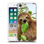 Head Case Designs Three Toed Sloth Famous Animals Hard Back Case Compatible With Apple iPhone 7/8 / SE 2020 & 2022