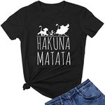 LOOKFACE Womens Hakuna Graphic Prin