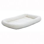 Midwest Homes for Pets 40822-F Pet Bed for Dog Carrier & Travel Carrier, White, 22"