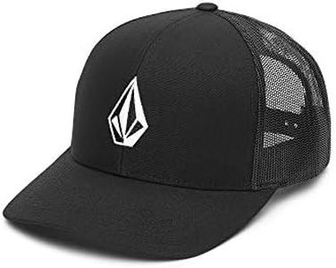 Volcom Men's Full Stone Cheese Trucker Hat, New Black, One Size