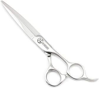 Barber Scissors 7" Professional Sliding Hair Scissors Willow Shape Sliding Hair Shears Professional Sliding Haircut Shears Razor Edge 440c Barber Shears KINSARO