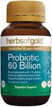 Herbs of Gold Probiotic 60 Billion 60 Capsules