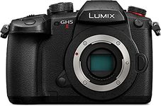 Panasonic Lumix DCGH5M2 20.3MP Mirrorless Micro Four Thirds Camera with Live Streaming, Black