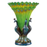 Design Toscano Sculptural Vase, polyresin, Full Color, One Size