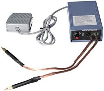 Weytoll Saldatrice a punti 18650, batteria fai da te, 5000 W, 6200 mAh, mini 0-800 A, corrente regolabile, saldatrice a punti per batteria 18650