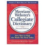Collegiate Dictionary, 11th Edition
