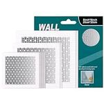 14 Pack Drywall Repairs Patch, 4/6/8 Inch Drywall Repair Kit with Scraper, Sandpaper for Damaged Drywall Ceiling Heavy Duty Dry Wall Hole Repair Patch