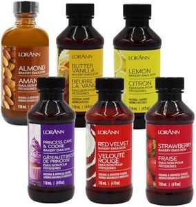 Lorann Oils Variety Bakery Emulsion: Multiple Flavors, Perfect for Enhancing Baking Variety in Cakes, Cookies & Desserts, Gluten-Free, Keto-Friendly, Baking Essential for Your Kitchen, 4oz per Bottle