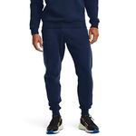 Under Armour Men Rival Fleece Joggers, Comfortable and warm tight tracksuit bottoms for men, men's jogger bottoms with loose fit