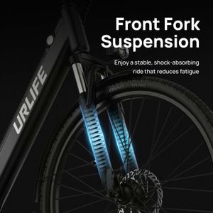 URLIFE 26" Electric Mountain Bike – Black