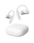 SHOKZ OpenFit Air Open-Ear Headphones, True Wireless Bluetooth Earphones with Mic, Fast Charging, 28h Playtime, IP54 Waterproof for Workout - White
