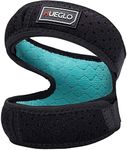 HUEGLO Patella Tendon Knee Strap, Adjustable Anti-Slip Knee Support for Sport for Running, Cycling, Hiking, Soccer, Basketball for Men Women