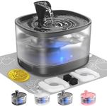 Veken Cat Water Fountain with Detac