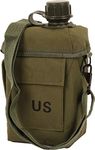 Patrol Canteen 2L with Case and Strap Olive Green