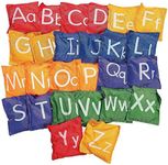 Fun Express Alphabet Bean Bags- 5" 