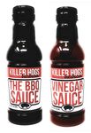 Killer Hogs Barbecue Sauce Variety Pack - Original BBQ Sauce and Vinegar Sauce - Pack of 2 Bottles - 16 oz Per Bottle - 32 oz Total