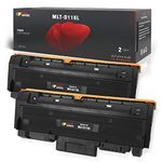 TONER EXPERTE Compatible Samsung MLT-D116L MLT-D116S Black Toner Cartridge Replacement for D116L D116S for M2885FW M2875ND M2835DW M2825ND M2675FN Printer 2-Pack