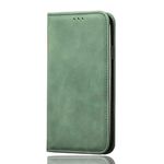 SEAHAI Case for Oukitel C53 Leather PU Wallet Folio Stand Case, Ultra-thin Shockproof Cover Kickstand with Credit Card Slots TPU Shell Magnetic Close - Green