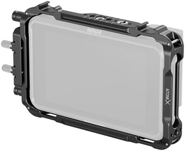 SmallRig Ninja V Cage / Ninja V+ Monitor Cage for Atomos Ninja V and Ninja V+,Built-in NATO Rail and HDMI Cable Clamp Monitor Cage CMA2209