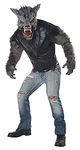 Men's Full Moon Fury Costume, Gray, Small/Medium