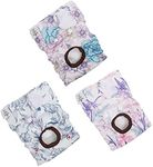 CuteBone 3 Pack Floral Dog Diapers,Washable Female Dog Nappies Puppy Pants for Untrained Puppies, Doggie in Heat D36XS-AU