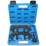 DPTOOL Camshaft Holding Tool Timing Alignment Holder Tool Kit Compatible with Ford Lincoln Mercury 3.5L 3.7L 4V Engines Replace 303-1248 303-1530 OTC 6682 with RT11 Removal Socket and Portable Case