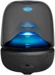 Harman Kardon Aura Studio 5 - Bluetooth® Home Speaker with Transparent Dome Design and Diamond-Effect Lighting - Black