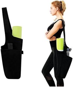 ONEGenug Bolso de la Estera de la Yoga de, Estera Plegable del Ejercicio de la Yoga de la Estera del Bolso de la Lona del Ejercicio de la Lona