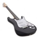Electric Guitar LA by Gear4music Starter Pack Black