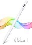 WeCool iPad Pencil for iPad 9th/10th Generation-2X Fast Charge Stylus for iPad with Palm Rejection | Magnetic Adsorption | Tilt Tech | Smart Doodle, Precise Stylus Pen Compatible with iPad 2018-2024