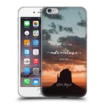 Head Case Designs Officially Licensed Nature Magick Desert So The Adventure Begins Quote Soft Gel Case Compatible With Apple iPhone 6 Plus/iPhone 6s Plus