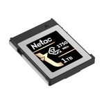 Netac 1TB CFexpress Type B Memory Card PCIe Gen 3 * 2 NVMe1.4 Max Read 1750MB/s Max Write 1650MB/s for Professional Photographers and Videographers Vloger, CF2000