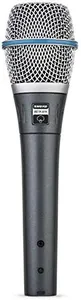 Shure BETA 87A Supercardioid Condenser Microphone for Handheld Vocal Applications