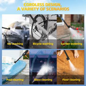 Cordless 6-in-1 Pressure Washer – Portable Power Cleaner
